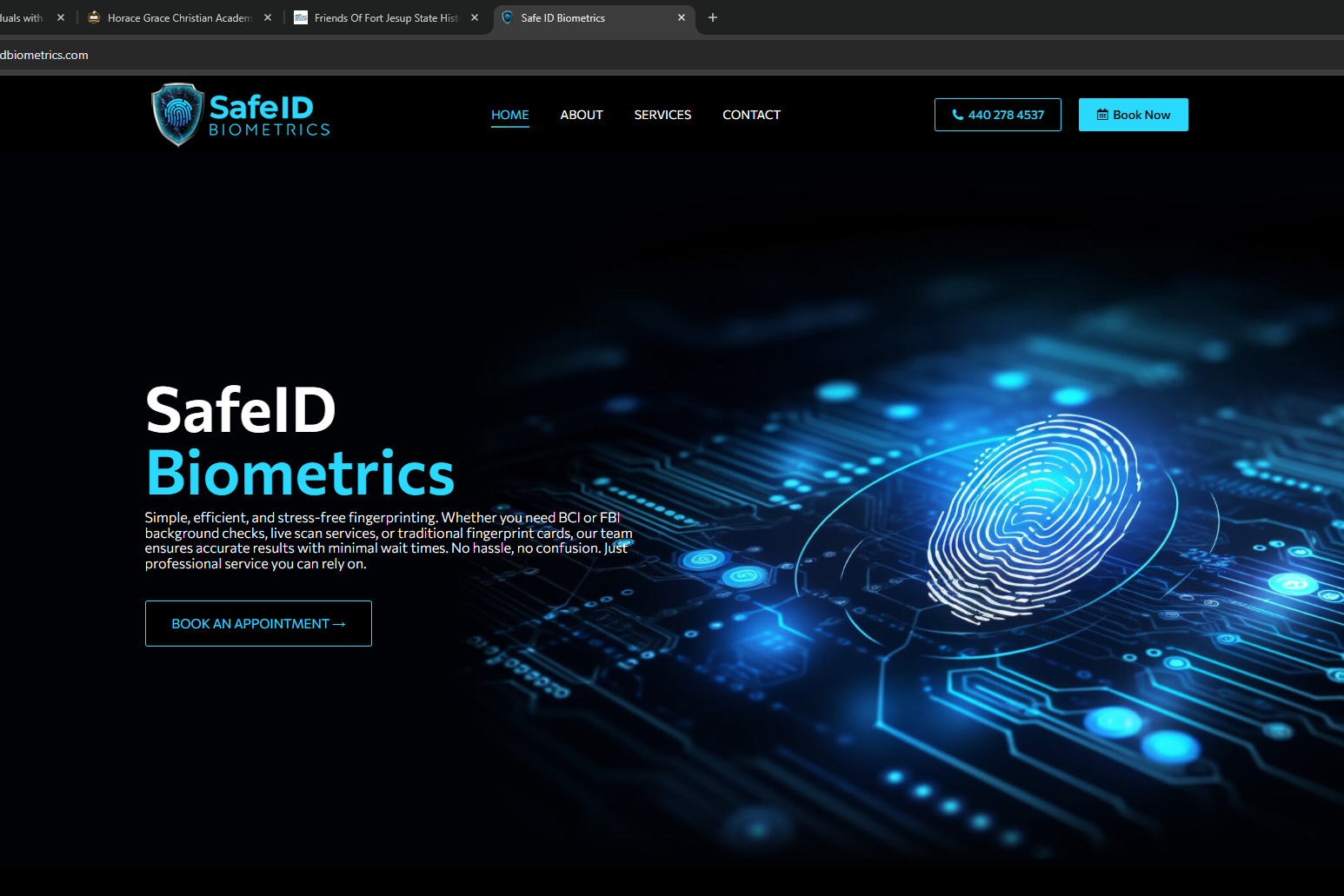 Arrowhead VIP High Converting Website Development for US Businesses safe id biometrics