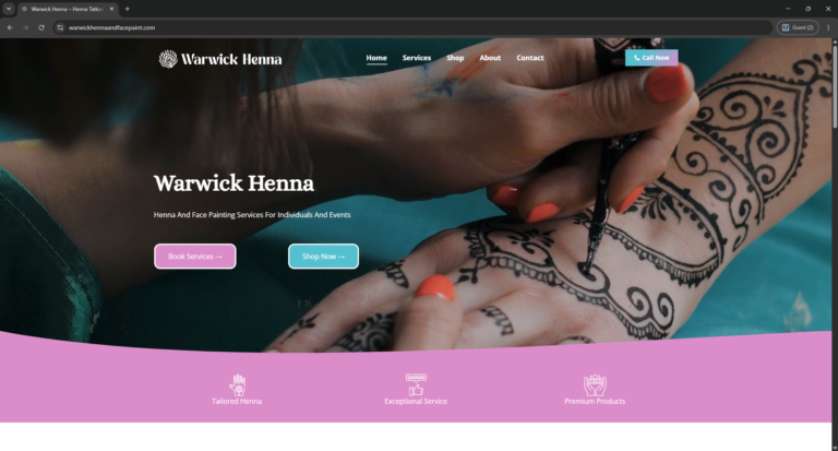 Warwick Henna